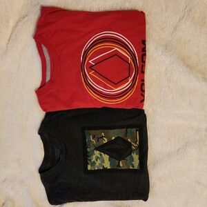 2 Boys Volcom Tshirt Sizes M & L